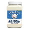 thumbnail image 1 of Milkylicious Non-Fat Dry Milk Powder – 1.25 lbs Jar - Made in USA | Rich Source of Calcium and Protein | Delicious and Healthy – Good for Bakes and Desserts, 1 of 9