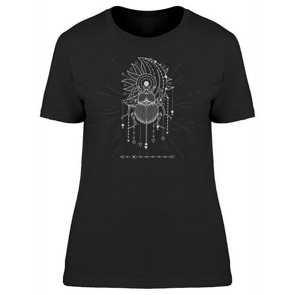 Tribal Bug Design T-Shirt Women -Image by Shutterstock, Female x-Large