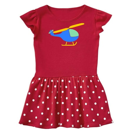 

Inktastic Blue Helicopter Gift Baby Girl Dress
