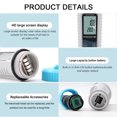 thumbnail image 3 of Labymos Smart Bluetooth Water Quality Analyzer: 5-in-1 PH, TDS, EC, CF, and Temperature Tester for Hydroponics, Aquariums, and Pools, 3 of 6