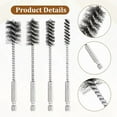 thumbnail image 2 of 4 Pcs Wire Brushes for Drill Stainless Steel Bore Brush Set 3/8In 1/2In 3/4In 7/8In for Drill Ports Tubes Bearings, 2 of 6