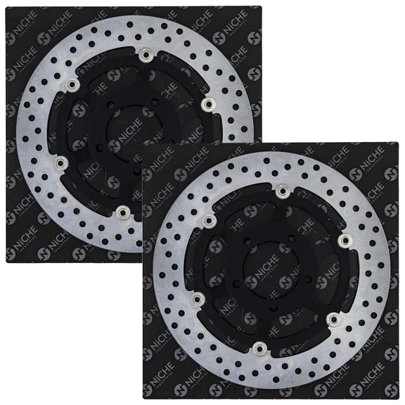Niche Front Brake Rotor Set for Triumph Rocket III Classic Motorcycle 519-CRT2631R
