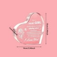 thumbnail image 5 of Girlfriend Gifts, Girlfriend Birthday Gifts, Anniversary Birthday Gifts For Her Girlfriend Fiancee Gf, Christmas Valentines Gifts For Her Women - Heart Shaped Acrylic Keepsake Love Gifts For Her, 5 of 6
