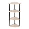thumbnail image 4 of jifeng Corner Shelf Corner Display Shelf Durability Frees Standing Easy to Install Storage Rack Multipurpose for Kitchen Office Home 92cm, 4 of 9