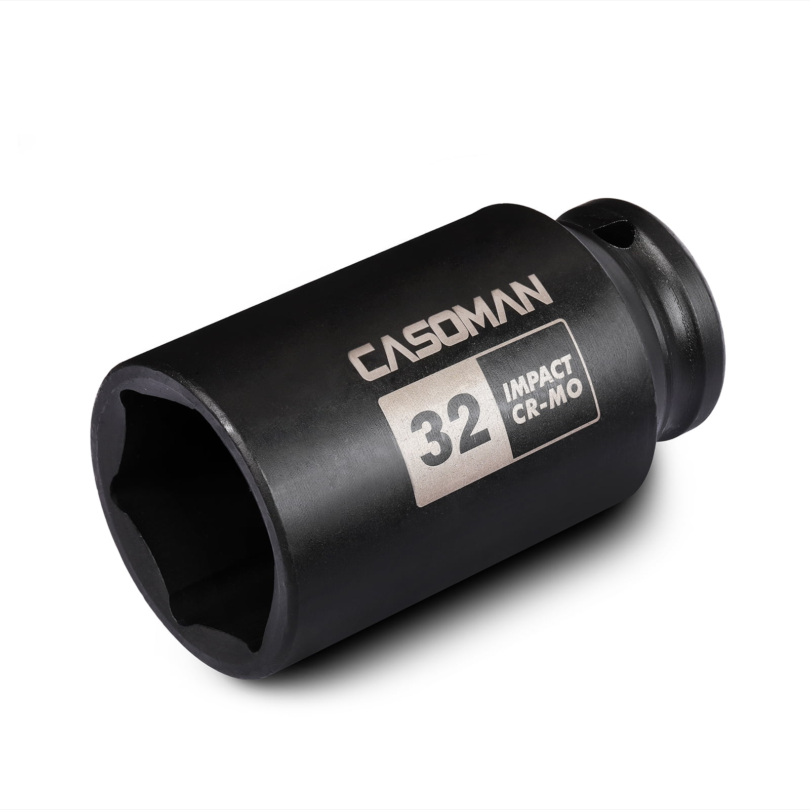 33MM CRMO 1/2inch Drive 6 Point Axle Nut Socket for Easy Removal of Axle Shaft Nuts CASOMAN 1/