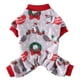 thumbnail image 1 of Pijama de sudadera con patrón navideño para perros pequeños y medianos, ropa navideña, mono de Año Nuevo para perro, suéteres de lana Coral, abrigo cálido WD.WDQZL Hogar, 1 of 6