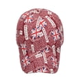 thumbnail image 4 of ASFGIMUJ Fashion Women Men Sport Prints Breathable Beach Baseball Cap Hop Hat Sun Hat, 4 of 5