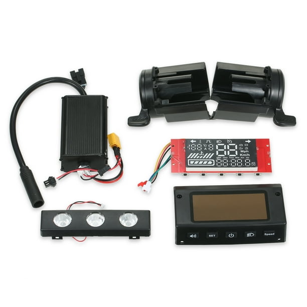 Controlador de motor Scooter eléctrico 36V 350W Controlador de motor sin escobillas Pantalla digital Tomshoo Controlador de motor