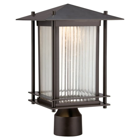 Designers Fountain LED32536-BNB Hadley LED Post Lantern - 9W in. - Burnished Bronze