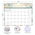 thumbnail image 4 of Deli 18 Months Wall Calendar 2026, 11" x 8.5", Thick Paper with Julian Dates and Block, Monthly Planner for Office Home Planning & Organizing, Color Design, 4 of 8