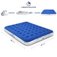 EnerPlex Queen Size Luxury 9 Inch Inflatable Blow Up Air Mattress with