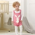 Baby Bodysuit Dress Boys And Girls Knit Sweater Cute Cartoon Bunny