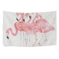 thumbnail image 4 of MYPOP Watercolor Flamingos Tapestry Wall Hanging Decoration Home Decor Living Room Dorm 60 x 40 inches, 4 of 4