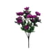thumbnail image 1 of Real Sentir Flores Artificial Azalea Ramo Rosa Caliente 13.78In, Ornamentos Rojos Oscuros, Simulación Verde para Arreglo de Decoración Del Jardín Del Hogar, 1 of 6