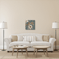 thumbnail image 3 of Global Gallery's 'Spiced Nature XVI Teal' By Lisa Audit Stretched Canvas Wall Art, 3 of 4