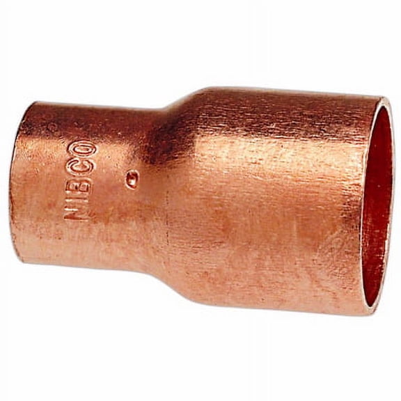 Nibco 1-1/2" x 3/4" NOM C Copper Reducing Coupling 600R 11/2X3/4