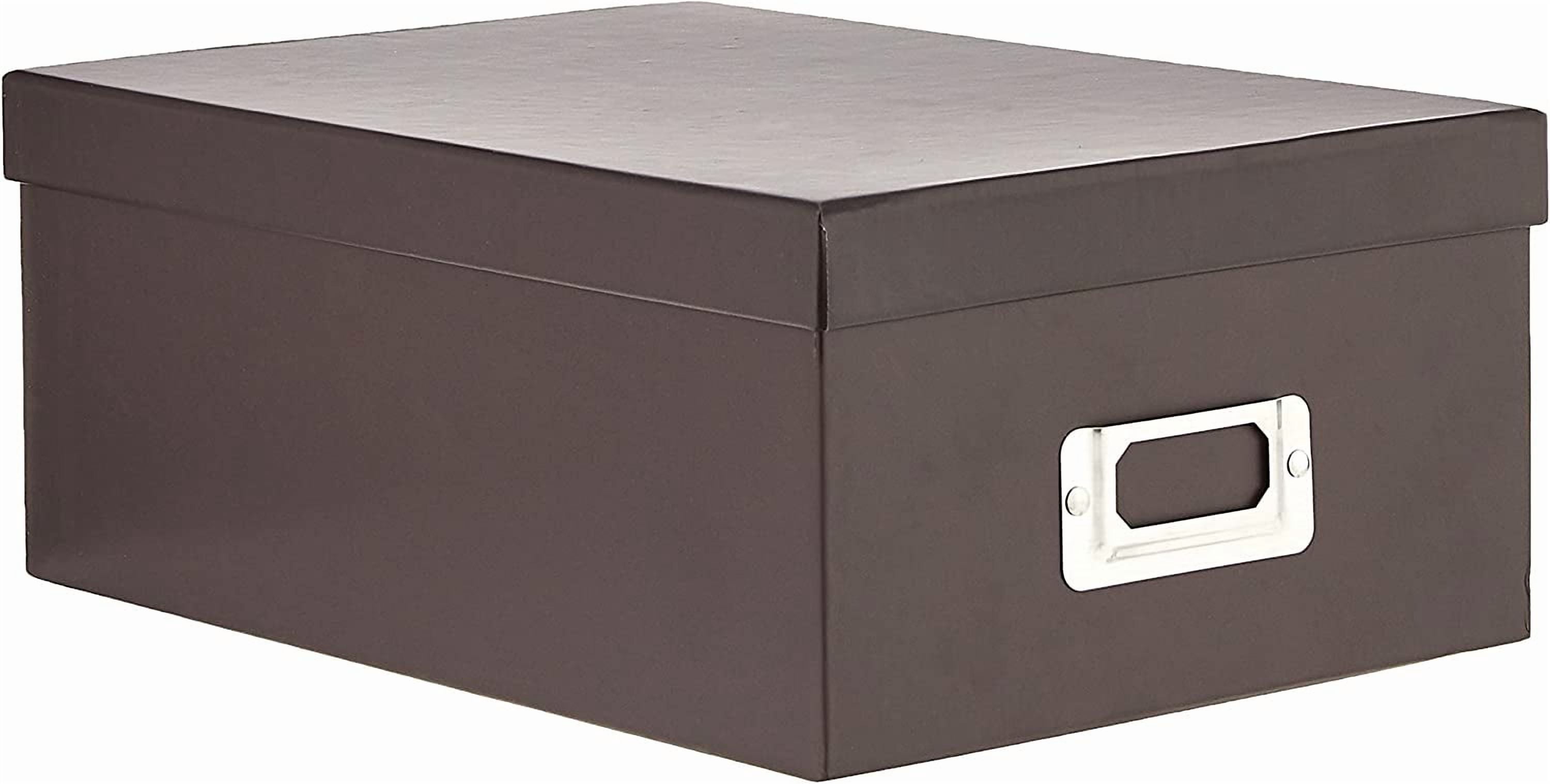 SHAANXIXIAN B-1S/DB B-1S Photo Storage Box, Dark Brown