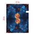 thumbnail image 4 of Full Moon Castle Pumpkin Bat Halloween Mailbox Covers,Magnetic 21x25.5 Inch Mailbox Wrap Waterproof Durable Halloween Post Letter Box Covers for Garden Outdoor Decorative, 4 of 4