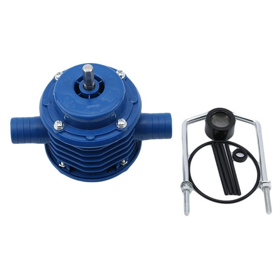 Blue Self-Priming Dc Pumping Self-Priming Centrifugal Pump Household Small Pumping Hand Electric Drill Water Pump ,Corrosion-Resistant