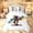 White 02, variant on Feelyou Graffiti Handball Full Size Bedding Sets for Boys, Splash Basketball Dripping Sport Full Size Bed in a Bag, Black Reversible, 7 Pieces