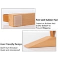 thumbnail image 5 of Wooden , Solid Wood Non-Slip Door Wedges, Sturdy and Door Stop Wedge, Security (4 Pcs), 5 of 7