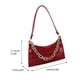 thumbnail image 3 of Bolso bandolera de cuero para mujer • Gran capacidad multicompartimento • Bolso mensajero de un solo hombro • Bolsa de moda, 3 of 3