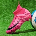 thumbnail image 5 of Zapatos de fútbol para hombre, zapatillas de fútbol, tacos de entrenamiento de hierba, ultraligeros, antideslizantes, calzado de Futsal para exteriores, 2022, 5 of 5