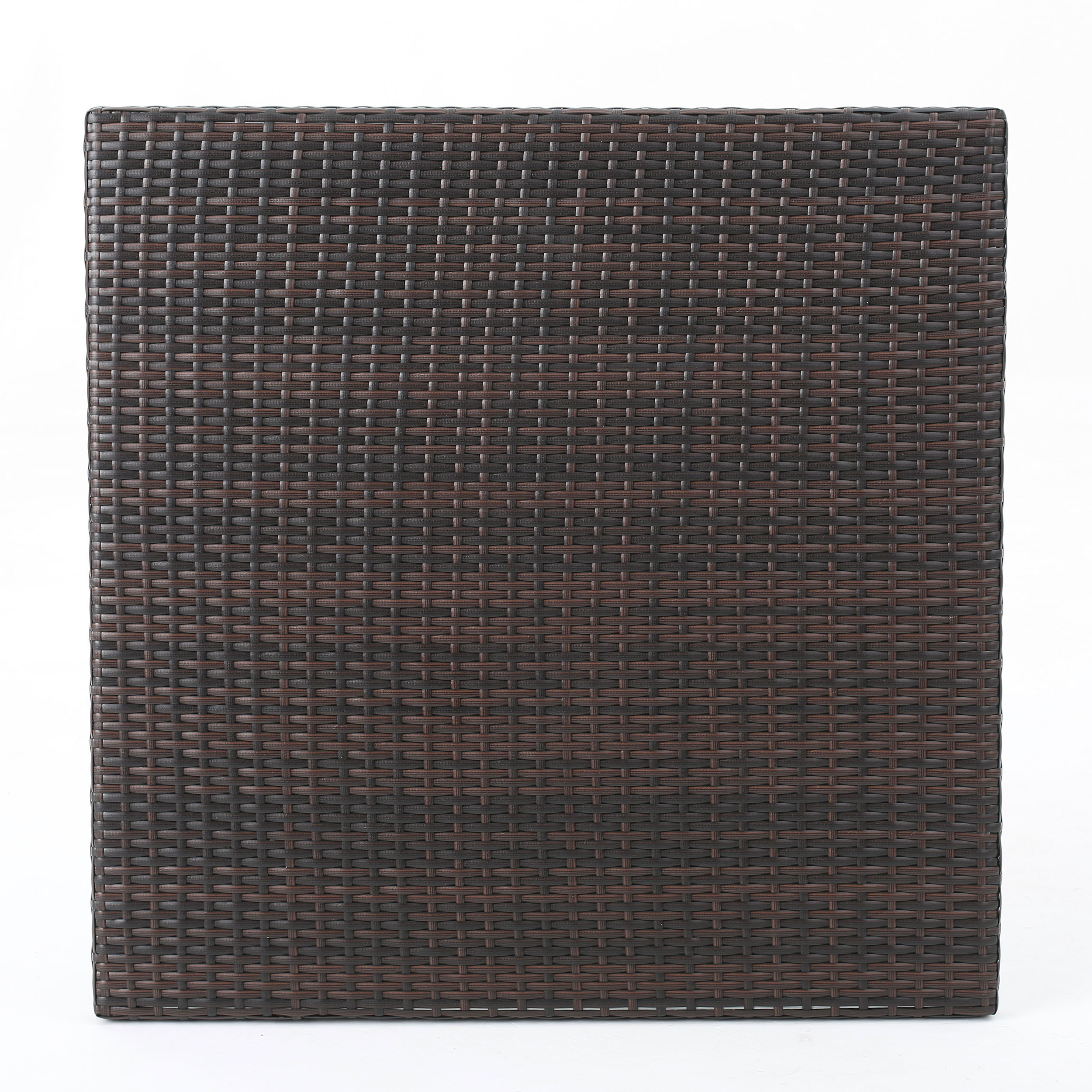 Baron Outdoor Wicker Bar Table, Multibrown