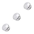 thumbnail image 4 of ZheElen Durable Tank Cap Reliable And Easy To Install Cap For Tank Aesthetic Alloy Fuels Tank Cap Tank Caps Welding Cover silver HJG01-51mm 3Set, 4 of 6