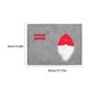 thumbnail image 4 of Inteprter Mantel de Navidad para el hogar, mantel rectangular para exteriores, alfombrilla para tenedor, rojo, gris, antiescaldado, alfombrilla para Kits de decoración para fiestas Gris Inteprter HA070663-02, 4 of 6