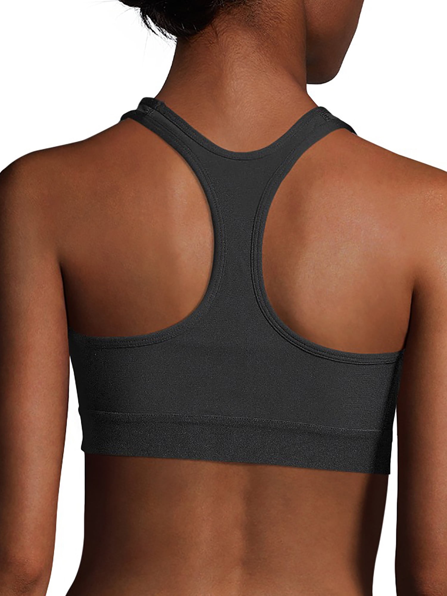 Compression sports bra deals walmart
