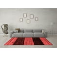 thumbnail image 3 of Ahgly Company Indoor Rectangle Abstract Red Modern Area Rugs, 7' x 10', 3 of 4