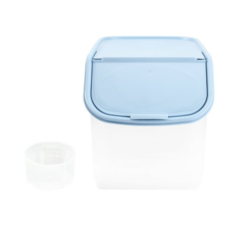 

1Pc Clamshell Rice Storage Box Large-Capacity Snack Organizer Containing Box