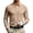 Khaki, variant on LWavelet Polo Shirts for Men Long Sleeve Golf Tennis Collared Shirt Moisture Wicking Dry Fit Performance Casual Polo Shirt