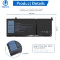thumbnail image 2 of Batería Wymisnit G91J0 41Wh 11.25V para Dell Latitude Inspiron, 2 of 9