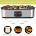 thumbnail image 4 of Probiotic Yogurt Maker, Probiotic Yogurt Maker with Adjustable Temperature & Time Control, 1400 ML Ultimate Yogurt Maker with 8 Pcs Glass Jars, Comes with a European to American converter, 4 of 7