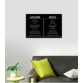 thumbnail image 3 of Modern Inspirational Quotes Entrepreneur Leader and Boss Motivational Wall Art Inspirational Canvas Artwork Affirmation Inspiring Quote Painting Easy to Hang for Home Office Decor [18''''W x 12''''H], 3 of 6