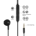 thumbnail image 3 of SHARE SUNSHINE Wired Headset in-Ear Stereo Music Call Earbuds with Mic-Black, 3 of 6