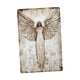 thumbnail image 5 of Decoración pared con forma ángel, placa colgante elegante y rústica, decoración multiusos para el hogar, letrero ángel para oficina y 15cm x 20cm, 5 of 8
