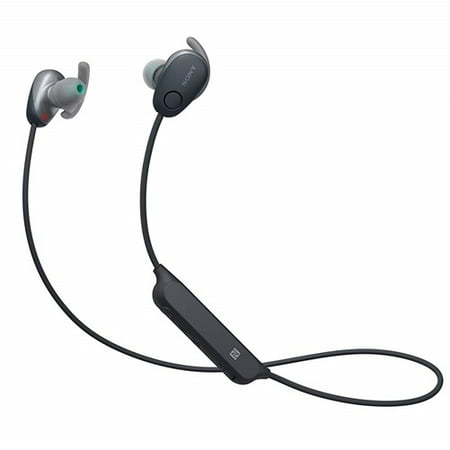 Sony WI-SP600N - Earphones with mic - in-ear - Bluetooth - wireless - NFC - active noise canceling -