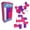 43 Pc Set, Pink/Purple/White, variant on Waloo Sports Jumbo Building Blocks for Toddlers and Kids, 25 Pc Set, Multicolor