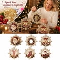 thumbnail image 4 of 2026 DIY Christmas Pearl Diamond Painting Art Kit with Frame, Christmas Pearl Beads Art Craft for Adults Beginner, Gemstone Diamond Dots Beads for Home Wall Decor, Healing Stress-Relieving E-1pcs, 4 of 4