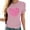 Z12-Pink-wiyuqeen breast cancer gifts, variant on Breast Cancer Awareness Shirt Pink Ribbon Breast Cancer Support Squad Tshirts Crew Neck Daily Breast Cancer Awareness Casual Wear