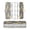 Yellow Sunflower Pattern, variant on Plastic Pencil Box Large Capacity Pencil Boxes Clear Boxes with Snap-Tight Lid Stylish Office Supplies Storage Organizer Box Yellow Sunflower Pattern