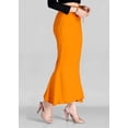 thumbnail image 2 of eloria Mustered Yellow Cotton Blended Shape Wear for Saree Petticoat Skirts for Women Flare Saree Shapewear, 2 of 5