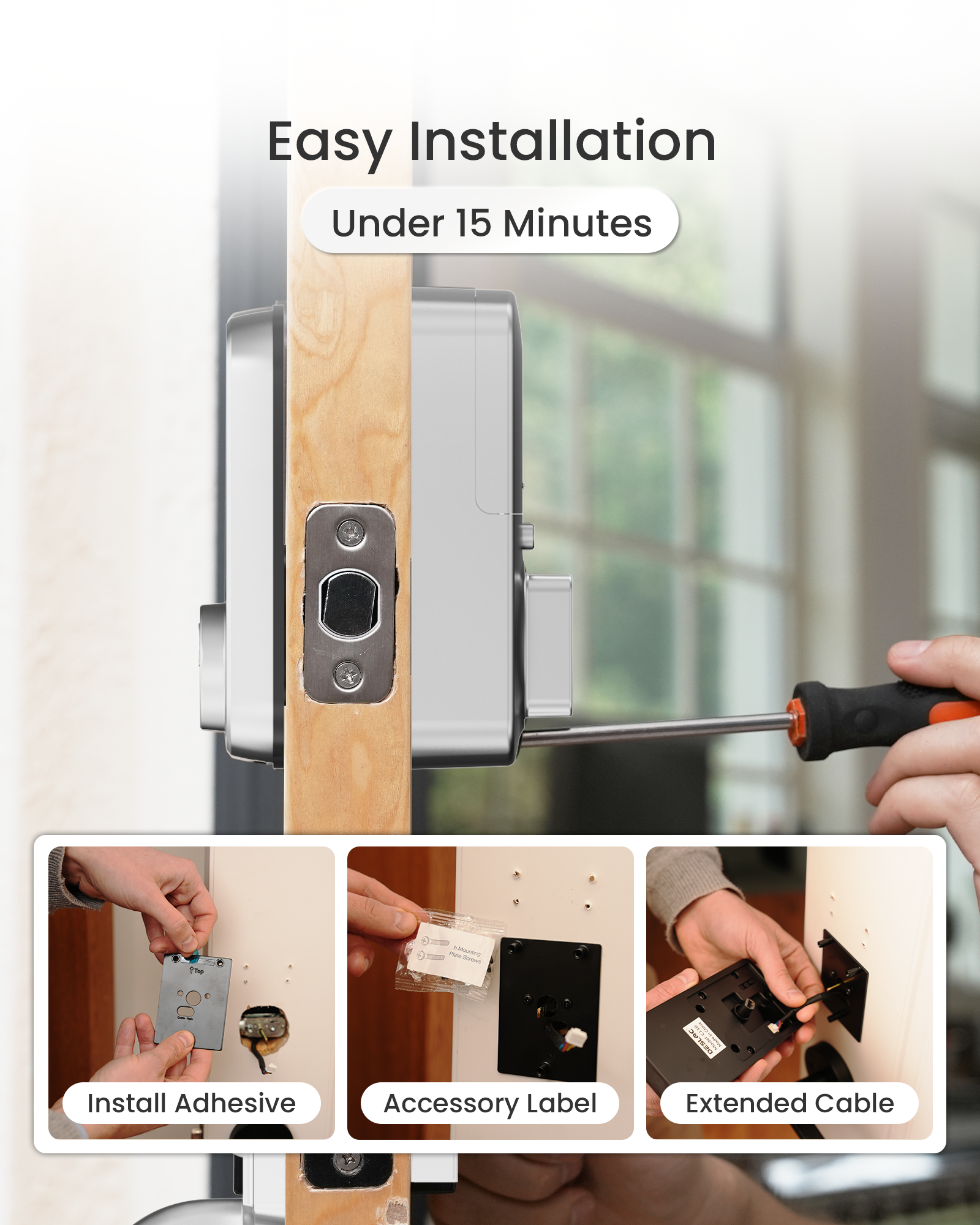 DESLOC B200 Smart Door Lock with Fingerprint photo 8