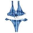 thumbnail image 2 of Traje de baño de 2 piezas Yuyangstore Bikini triangular con volantes L, 2 of 8