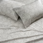 Better Homes & Gardens Signature Soft Cotton & Rayon Made from Bamboo Bed Sheet Set, Twin, Sketchy Jacobean