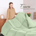 thumbnail image 4 of Comforters Queen Size All Season Duvet Insert Down Alternative Box Stitched Bed Comforter with Corner Tabs Machine Washable (), 4 of 8