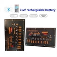 thumbnail image 2 of Placa Amplificadora de 7,4 V Square Dance, Amplificador de Altavoz de 40 W, Compatible con para Bluetooth, Grabación AUX, Cine en Casa, Amplificadores DIY, 2 of 5